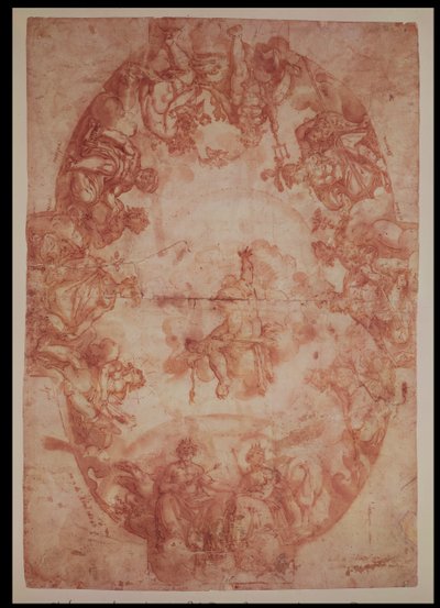 Étude pour le plafond de la Casa de Pilatos, Séville, 1604 - Francisco Pacheco